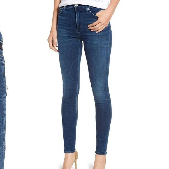 ** Made in America** Citizens of Humanity Rocket high rise jeans - Picture 1 of 14